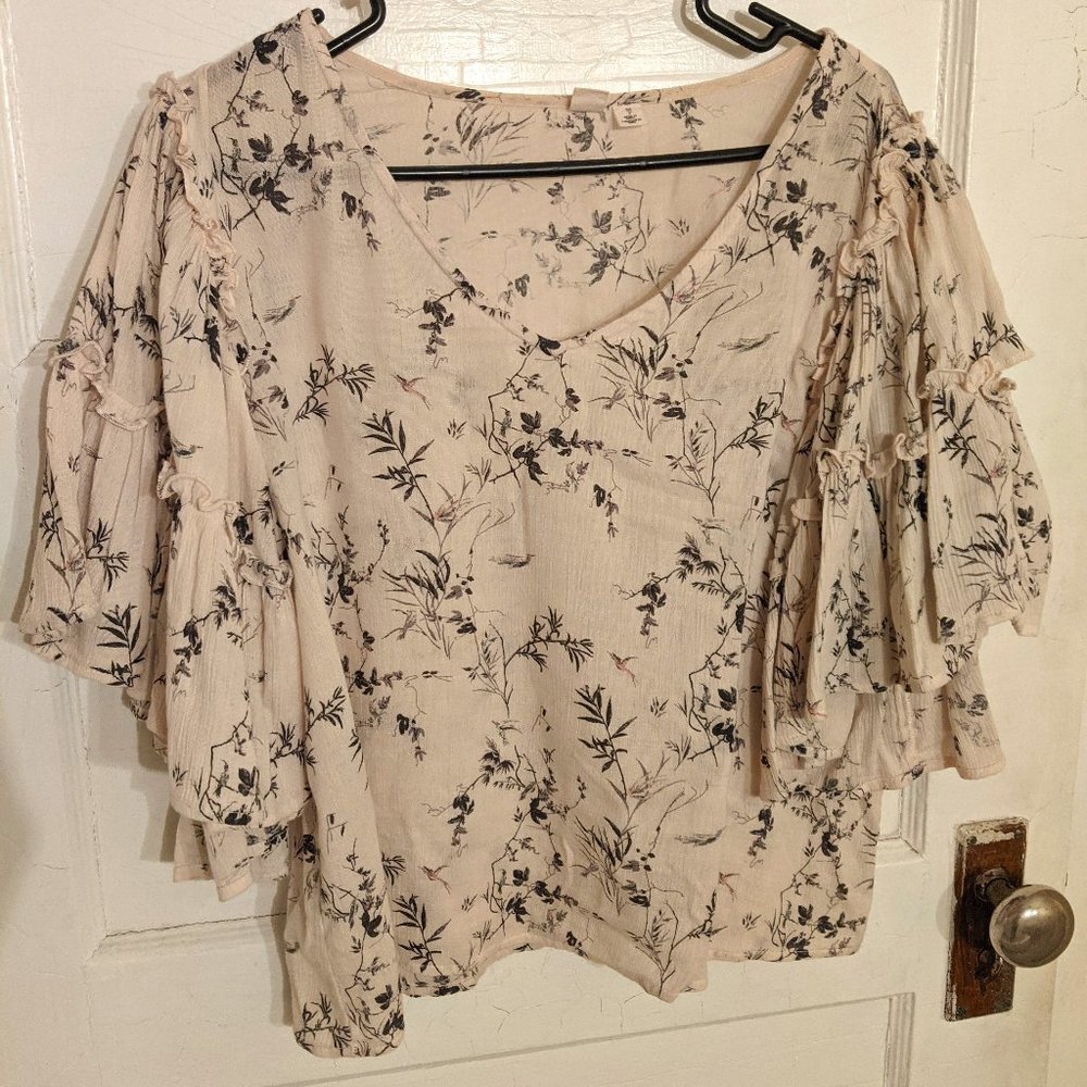 Floral Croptop